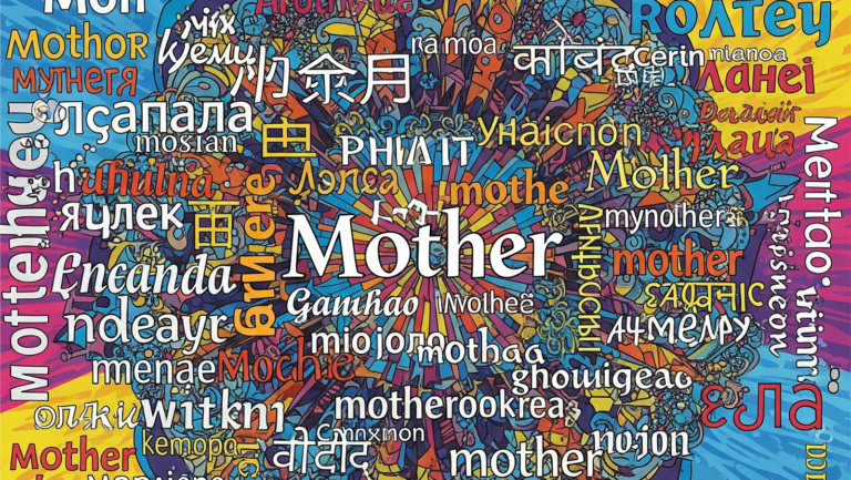 Mummy? Maman? 媽媽?