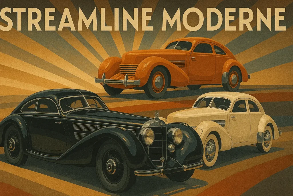 Automotive Design II: Streamline Moderne & Art Deco — Embracing Aerodynamics and Elegance