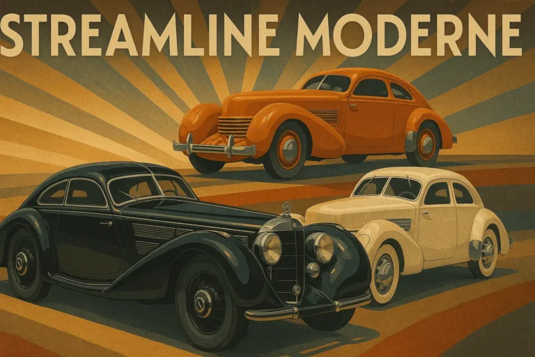 Automotive Design II: Streamline Moderne & Art Deco — Embracing Aerodynamics and Elegance